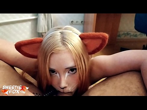 ❤️ 狐狸精吞下鸡巴并在嘴里射精 ☑ Hard porn️❤